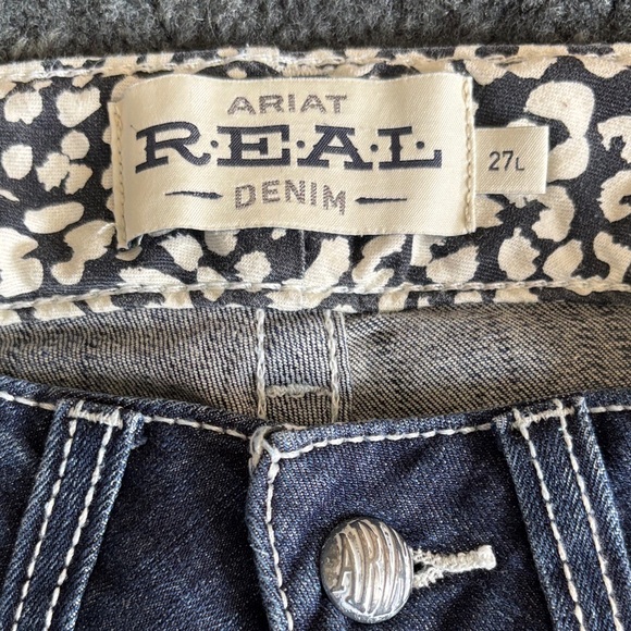 Ariat Women's Dark Indigo Boot Cut Jeans - Picture 6 of 14